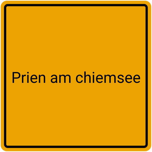 Meldebestätigung Prien am Chiemsee